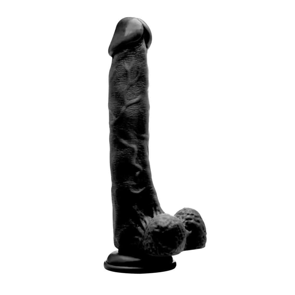 Realistische Cock met Scrotum - 10 / 25 cm