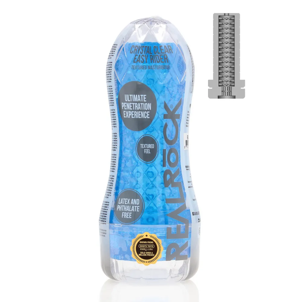 Easy Rider - Textured Masturbator - Blauw