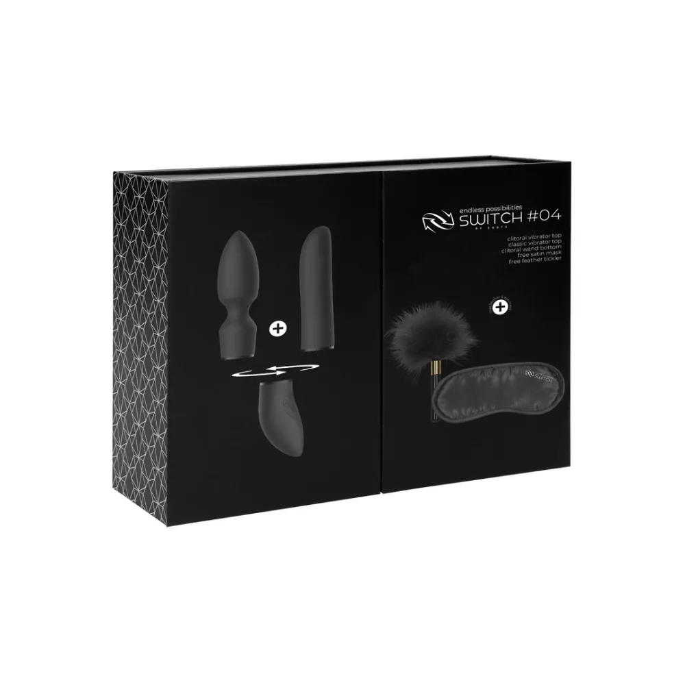 Pleasure Kit #4 - Vibrator met Verschillende Opzetstukken