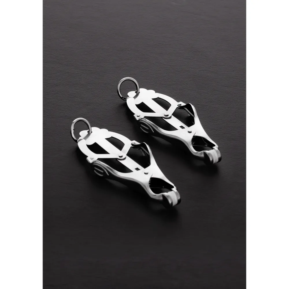 2 Squeezer Teaser Clover Tepelklemmen met Ring