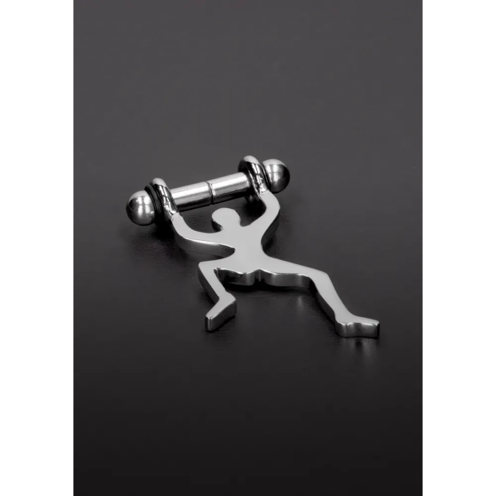 Klimmen Man Magnetische Tepelknijpers