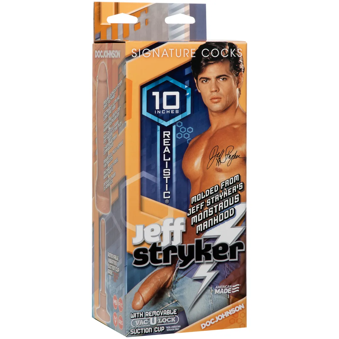 Jeff Stryker - Realistische Dildo met Vac-U-Lock Zuignap