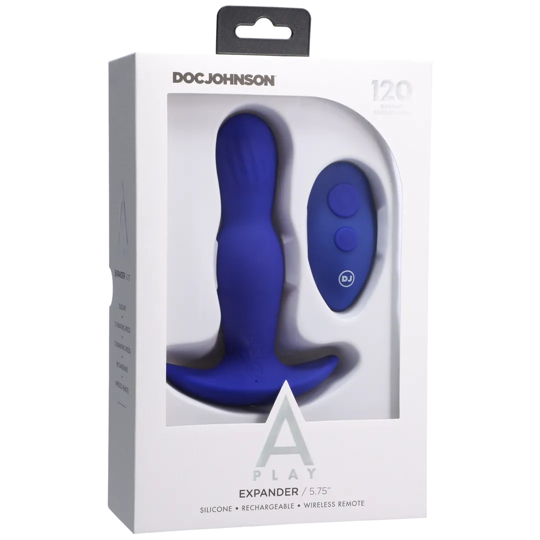 Expander - Silicone Anale Plug met Afstandsbediening