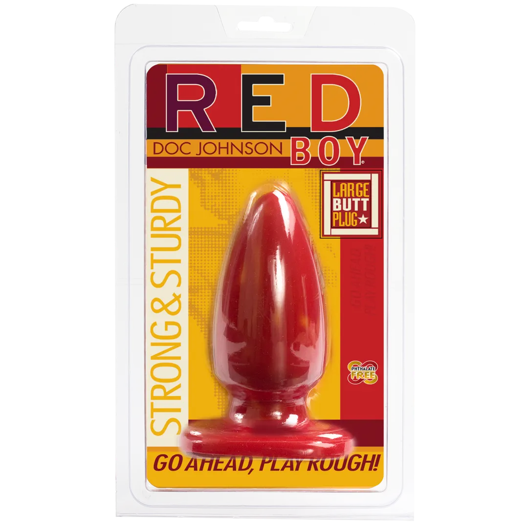 Rode Jong - Butt Plug - L