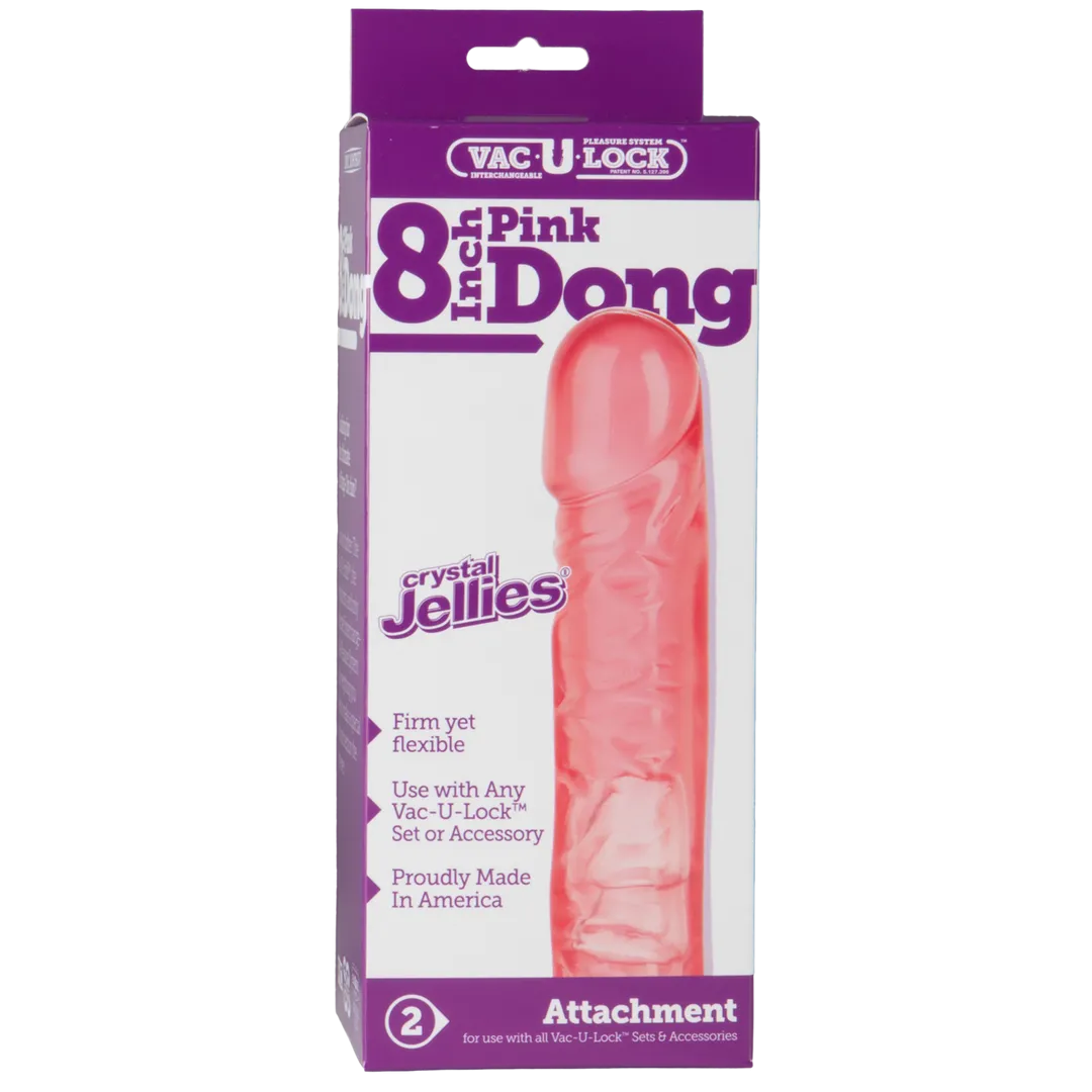 Crystal Jelly Dildo - 8 / 20 cm