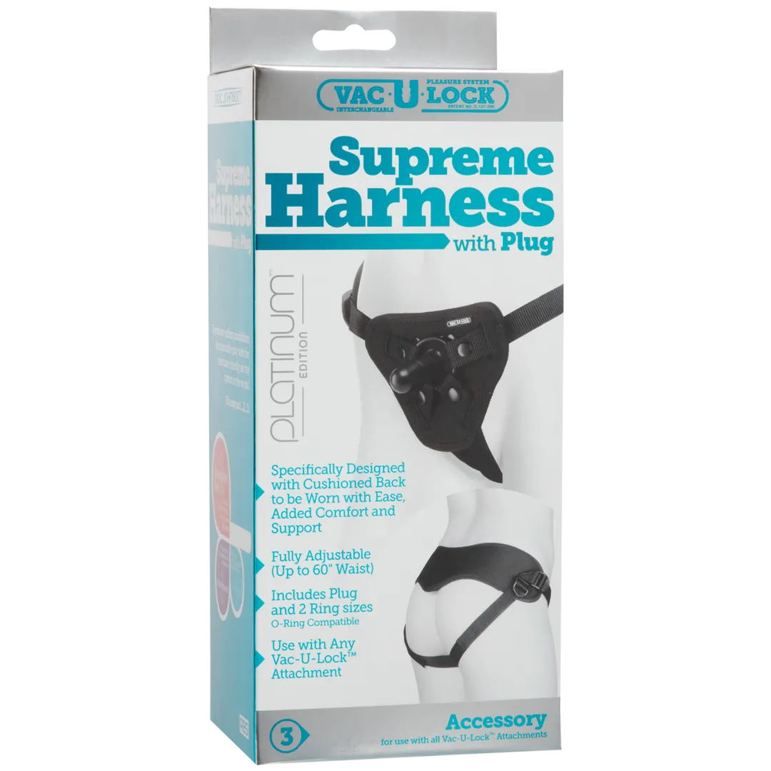 Platina Supreme Harness met Plug