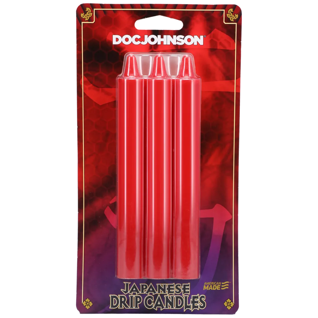 Japanse Drip Kaarsen - Rood