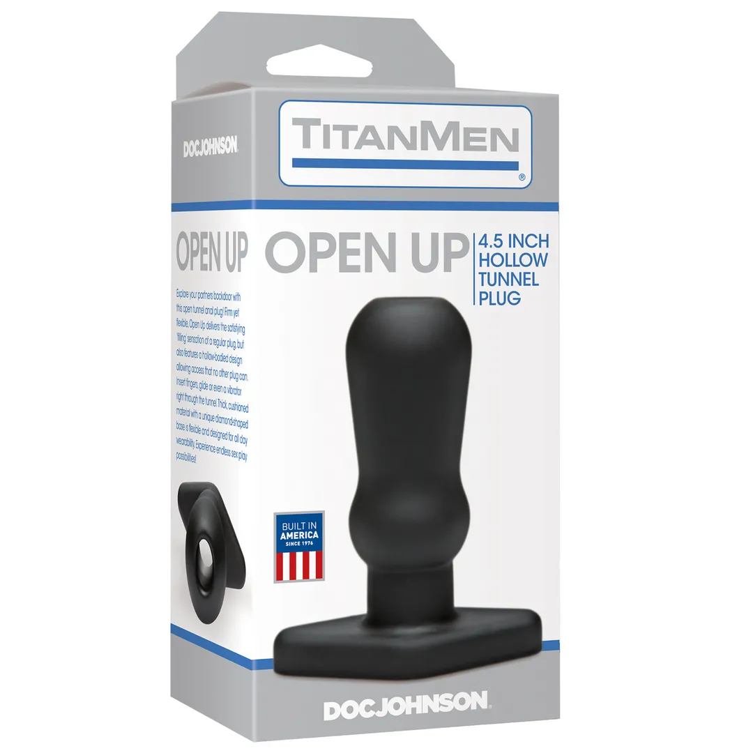 Open Up - Tunnel Butt Plug - 2 Stuks