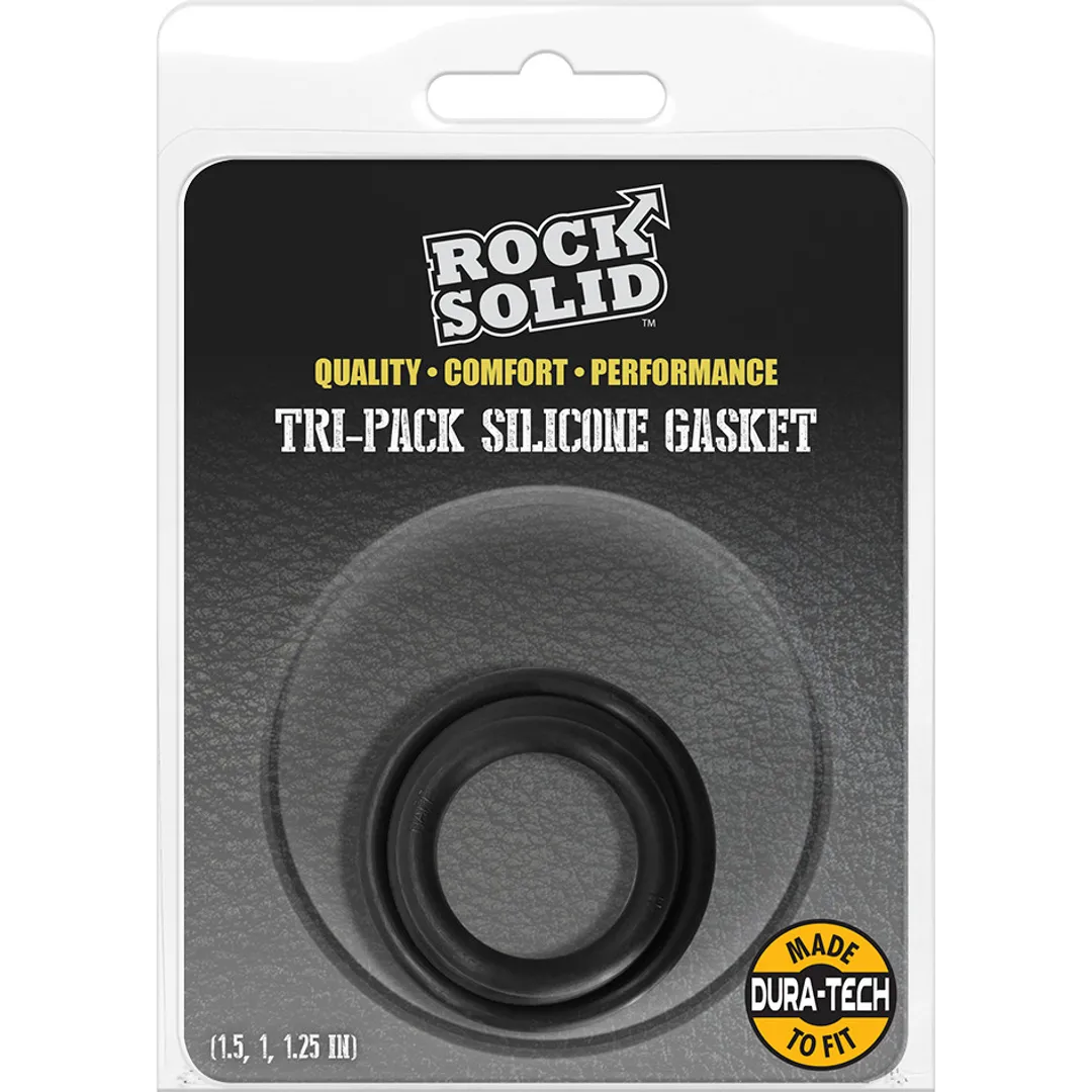 Tri-Pack Silicone Gasket - Cockring Set