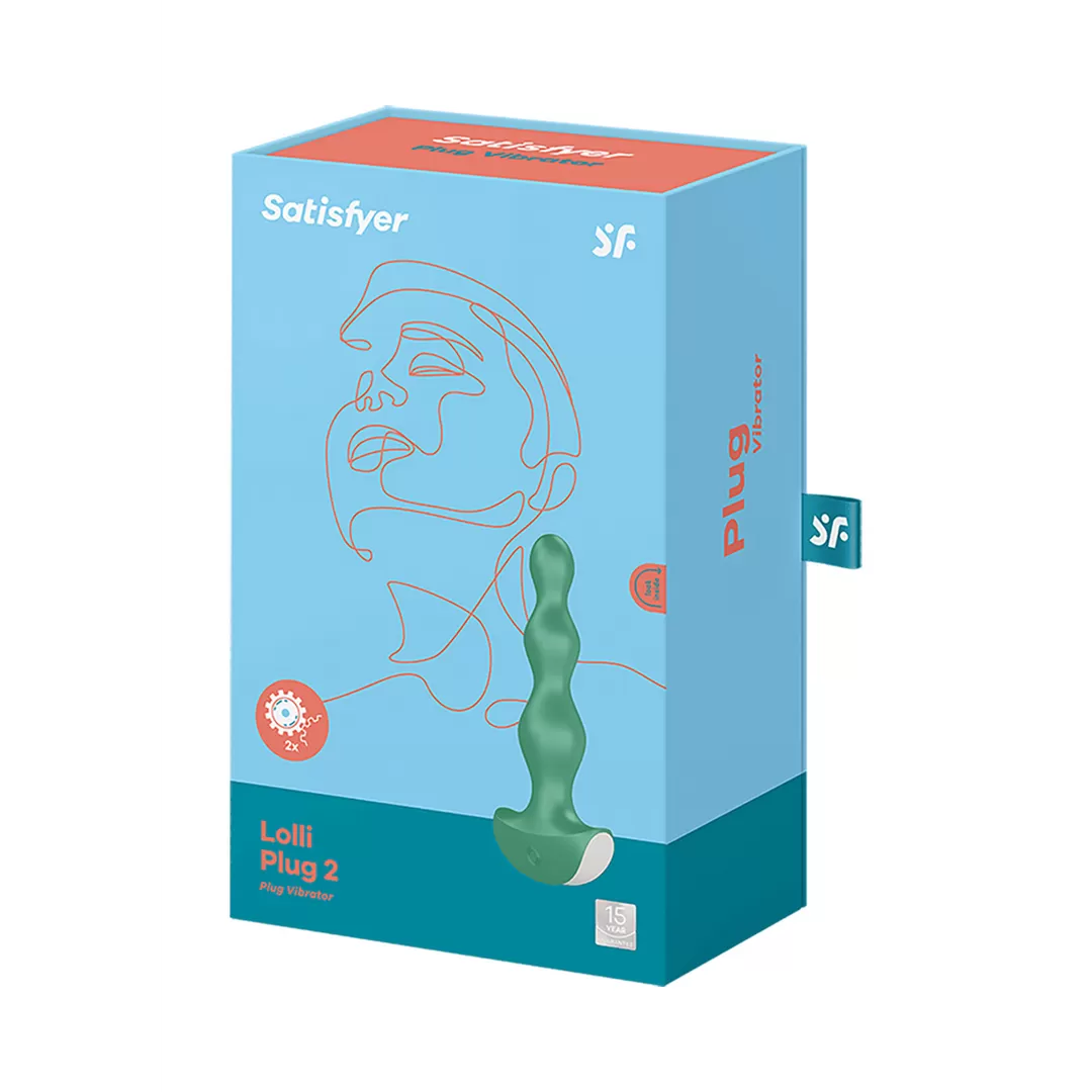 Lolli Plug 2 - Classic Vibrator - Groen