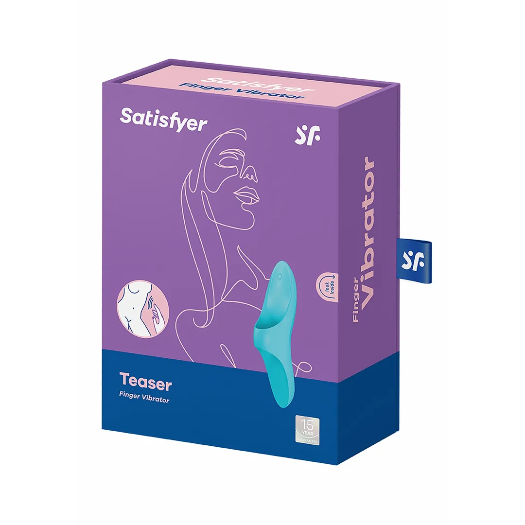 Teaser - Finger Vibrator - Lichtblauw