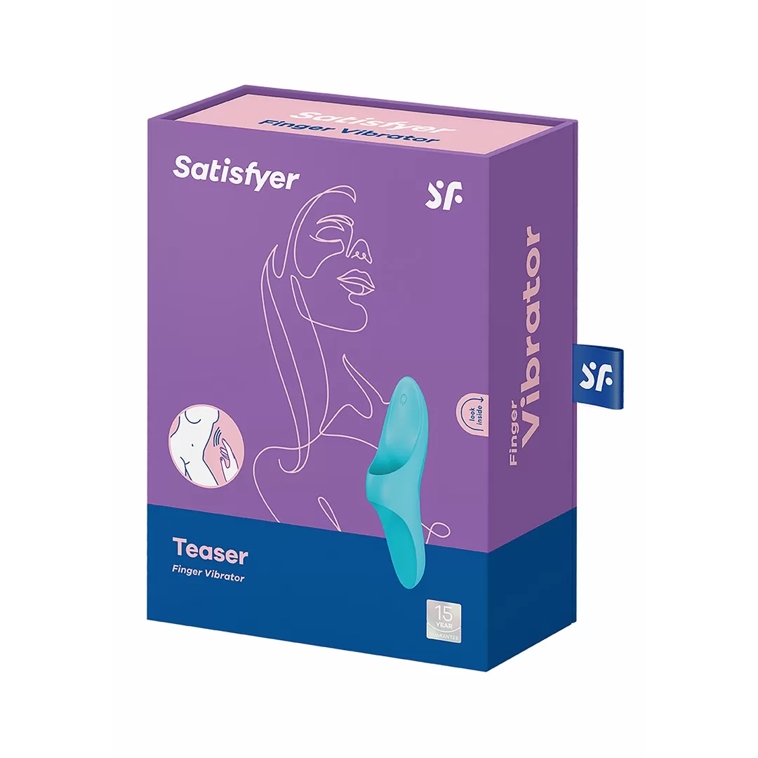 Teaser - Finger Vibrator - Lichtblauw