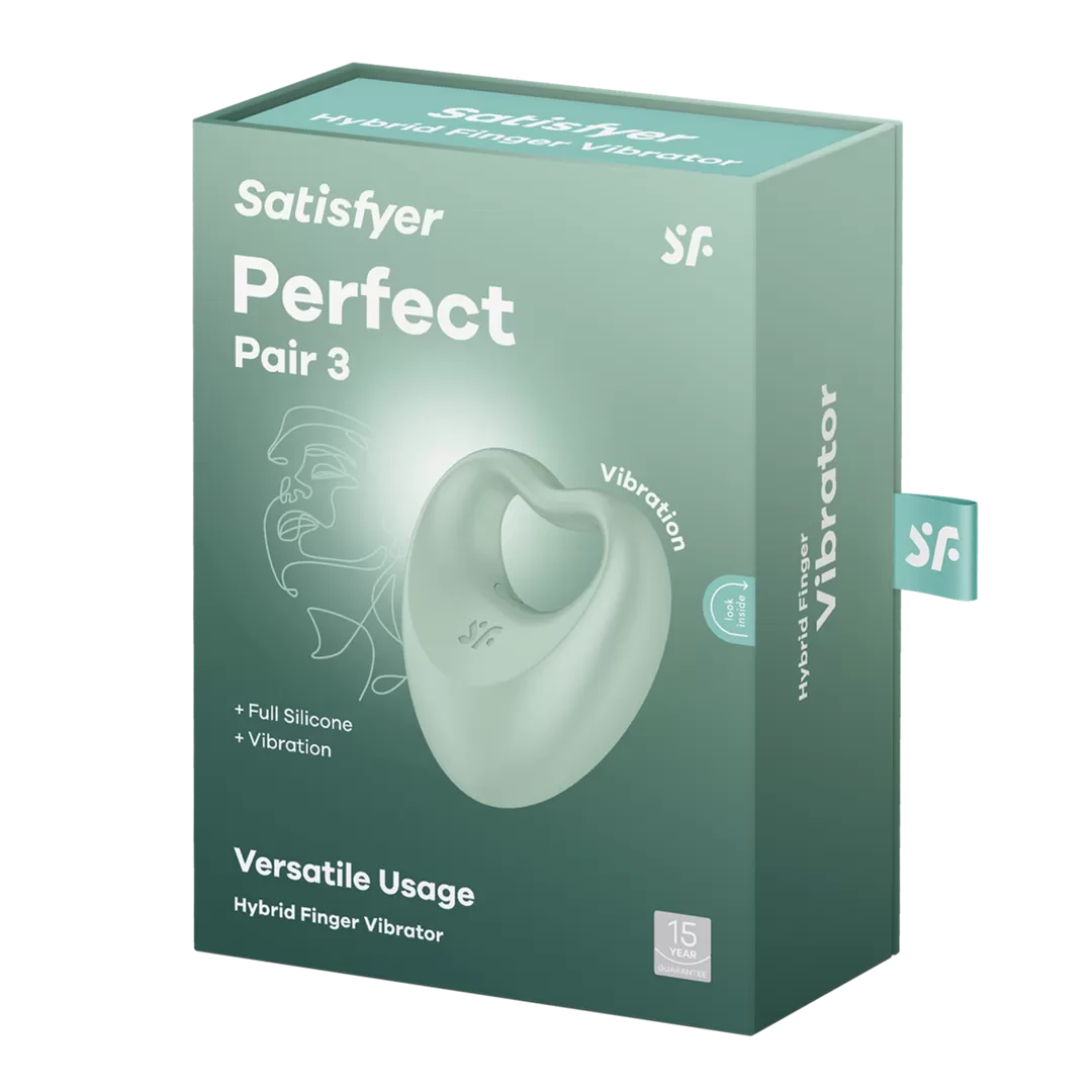 Perfect Pair 3 - Hybrid Finger Vibrator - Groen