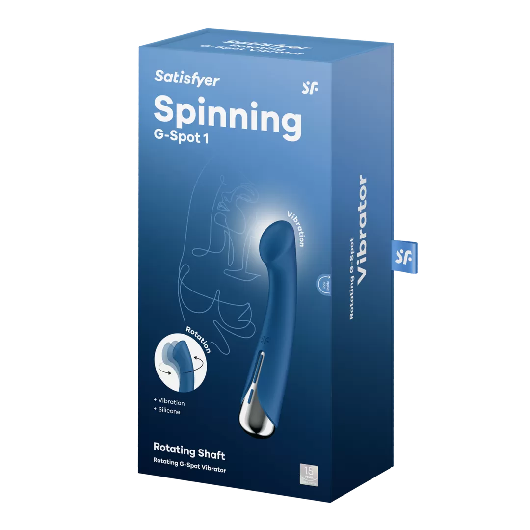 Spinning G-Spot 1 - Draaibare G-Spot Vibrator - Blauw