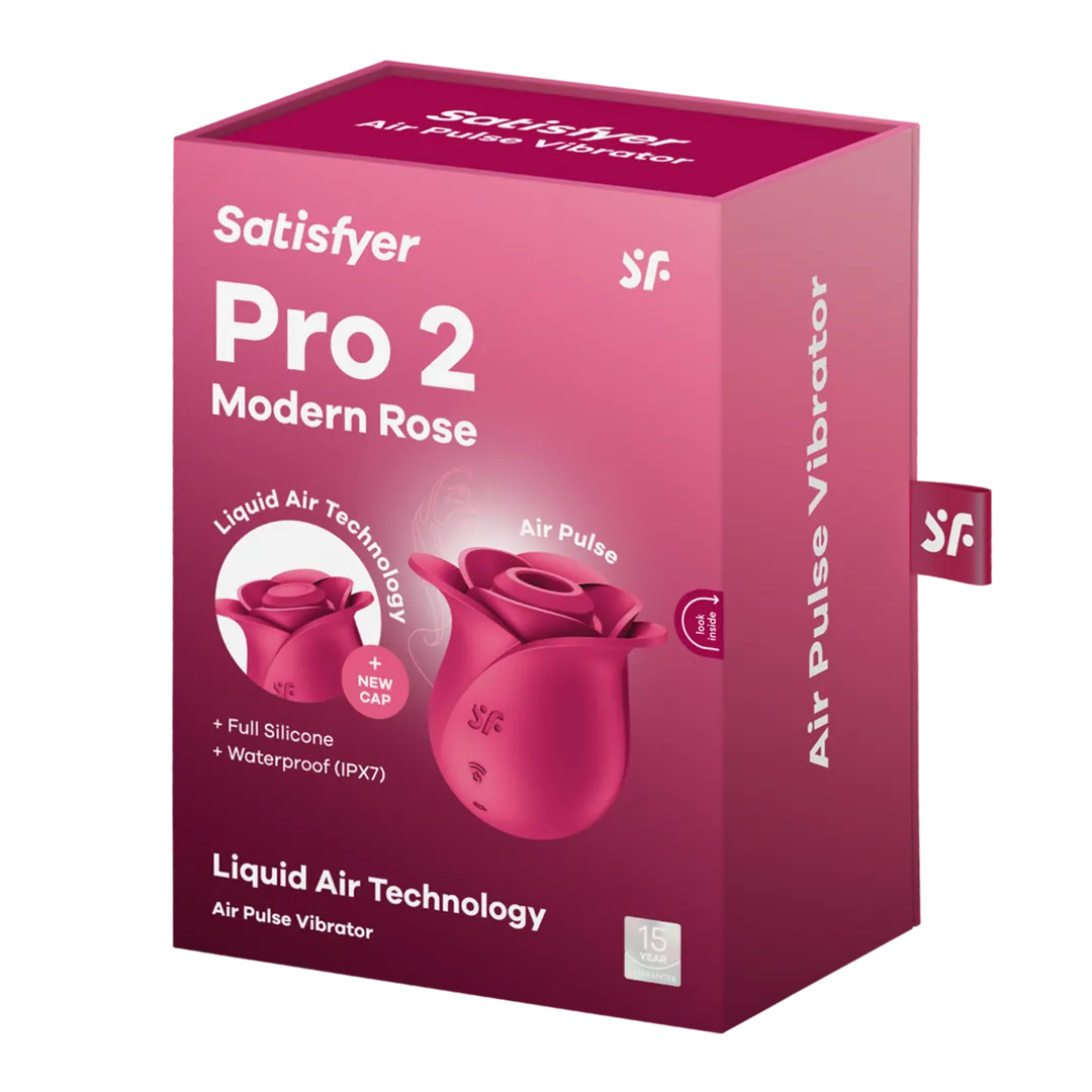 Pro 2 - Modern Rose - Air Pulse Vibrator