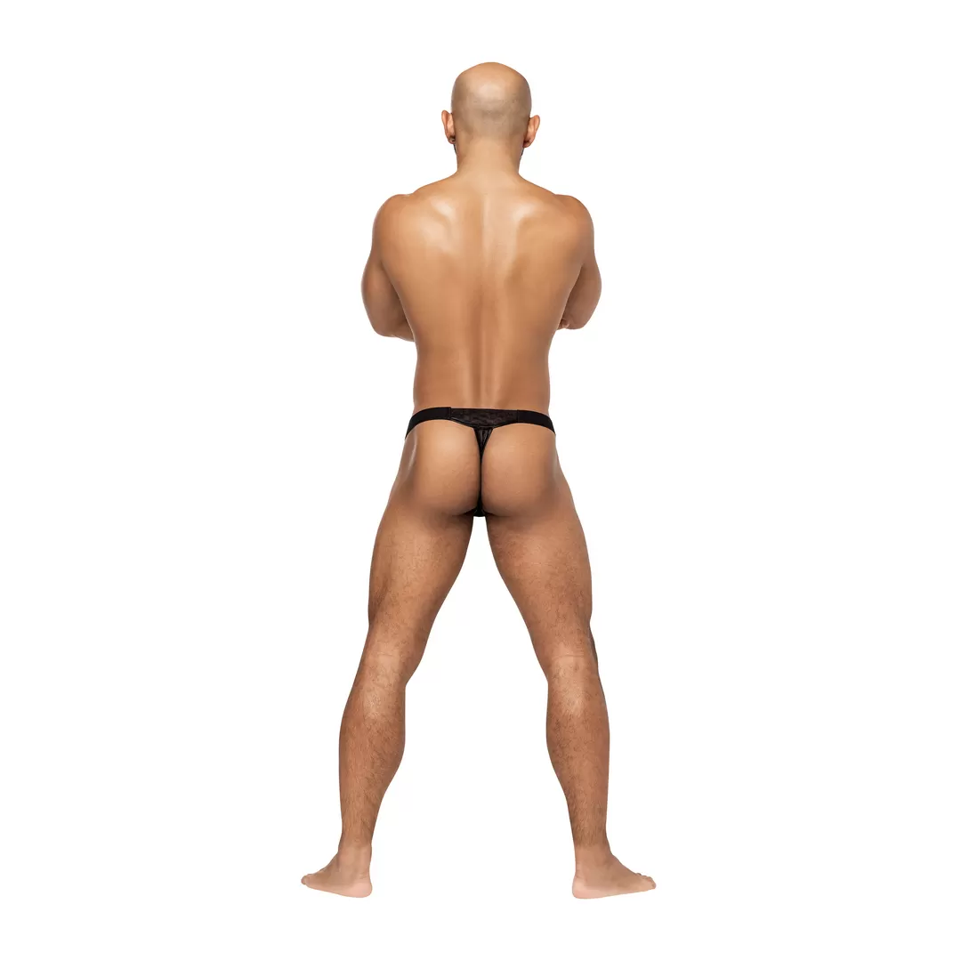 Micro Thong V - L/XL - Zwart