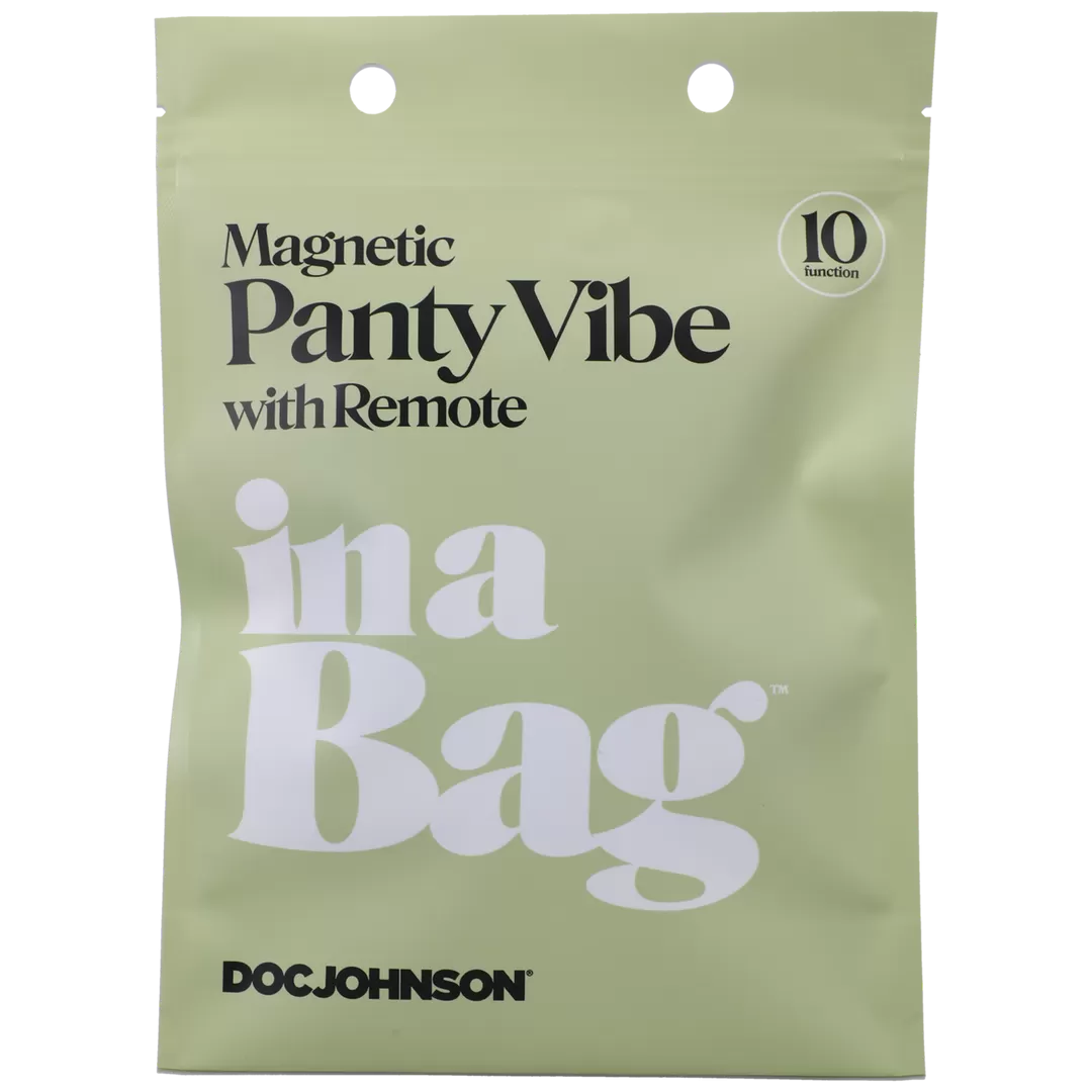 Magnetische Panty Vibe met Afstandsbediening - Paars