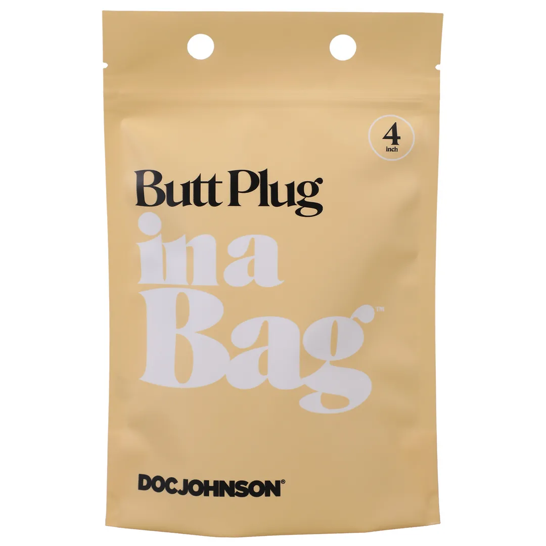 Butt Plug - 4'' / 10 cm