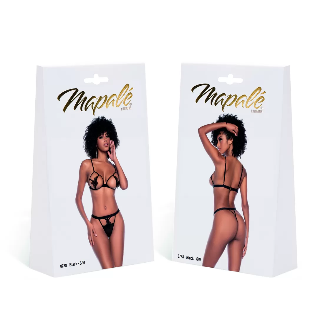 Twee-delige set - L/XL - Zwart