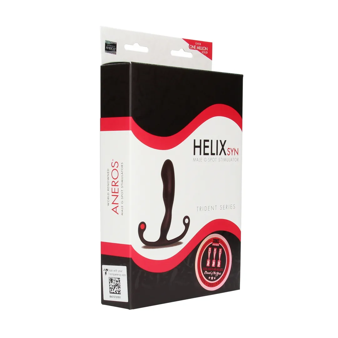 Helix Syn Trident - Mannen G-Spot Stimulator - Zwart