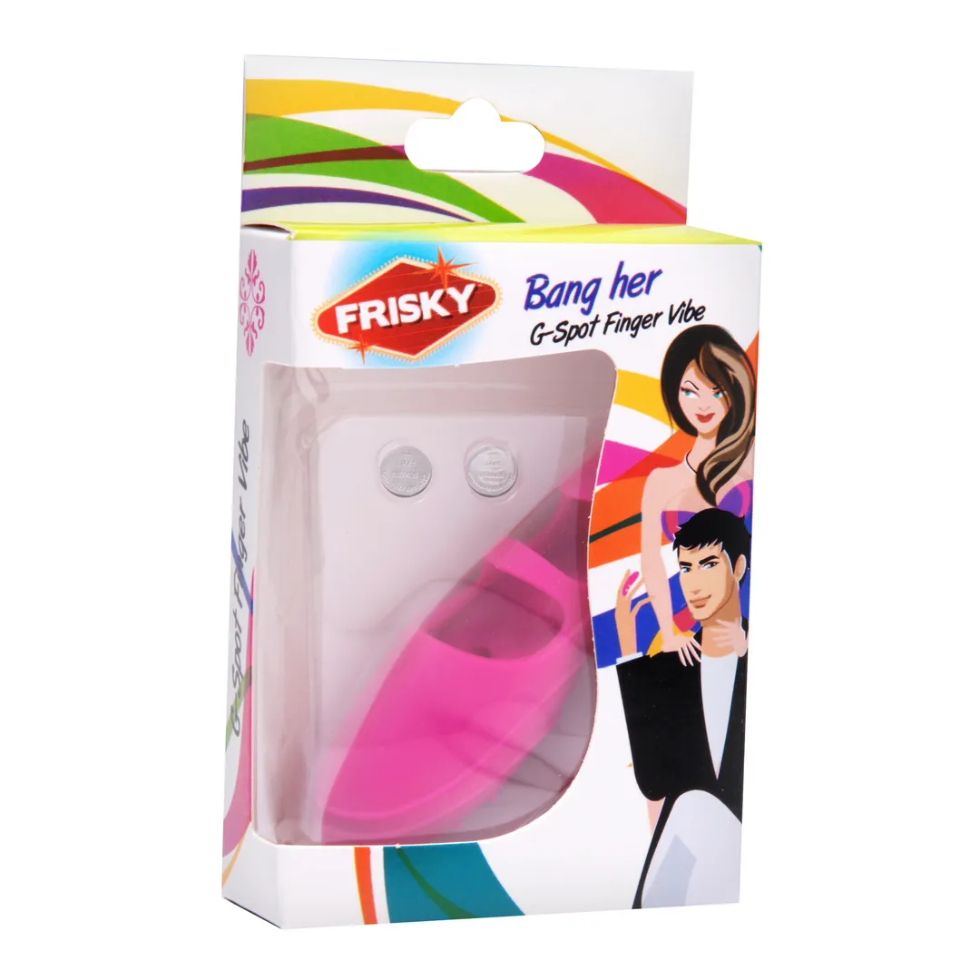 Bang Her - Silicone G-Spot Vinger Vibrator