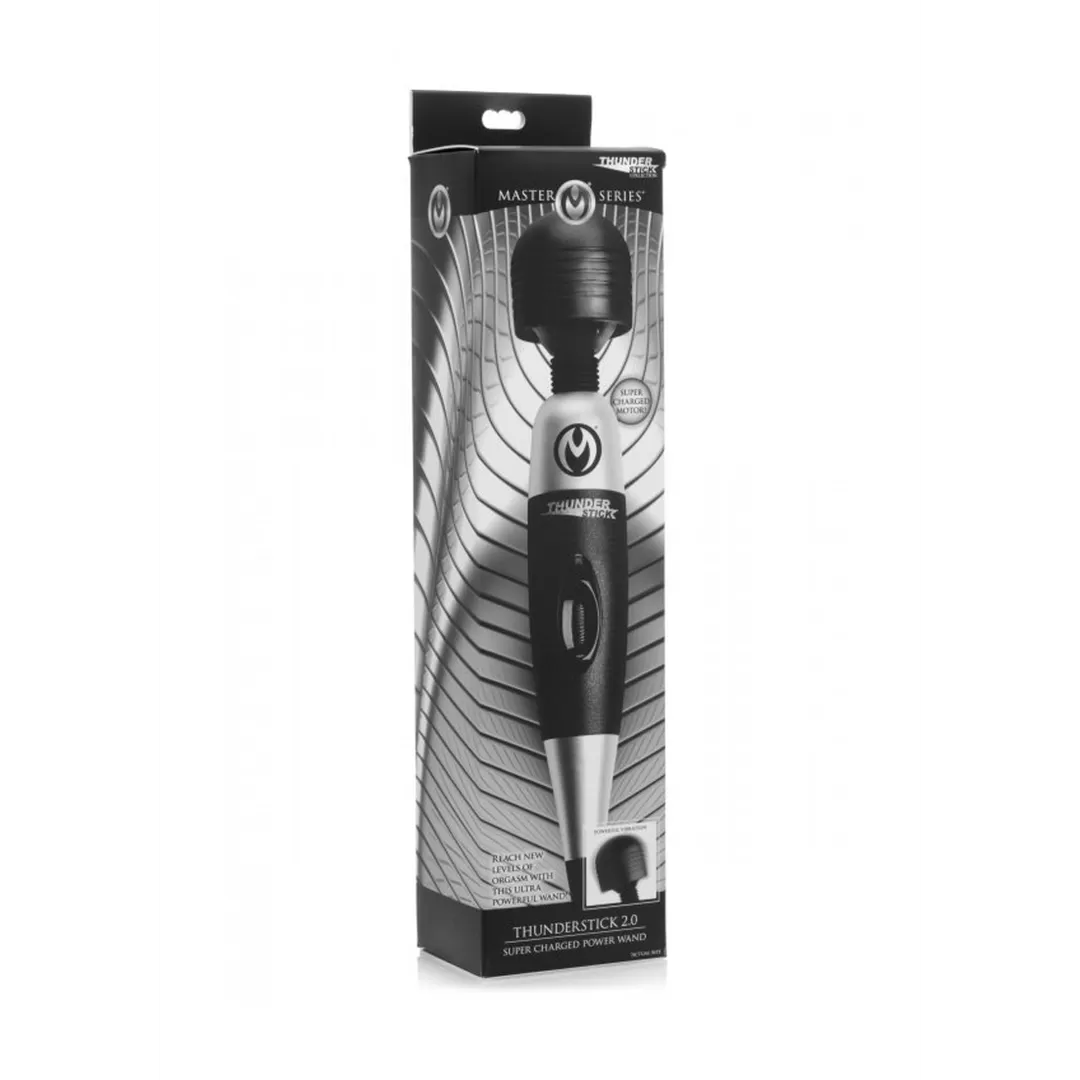 Thunderstick 2.0 - Premium Ultra Krachtige Oplaadbare Silicone Wand