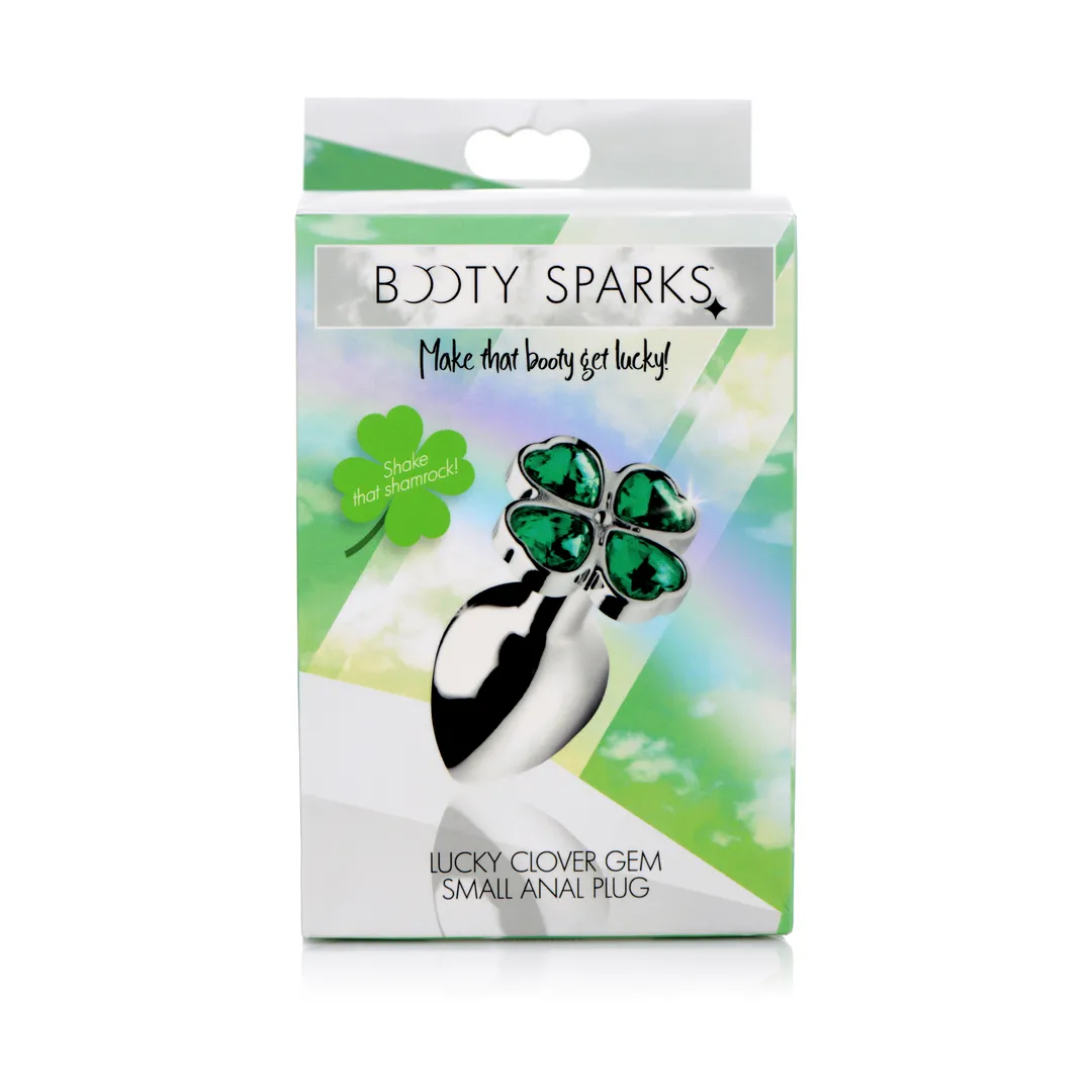Lucky Clover Gem - Butt Plug - Klein