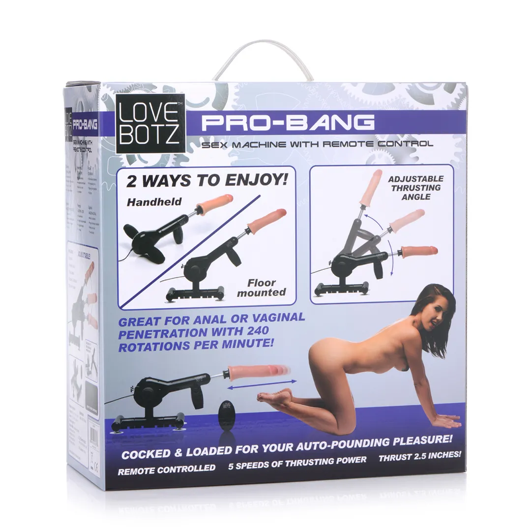 Pro-Bang - Afstandsbediening Seksmachine