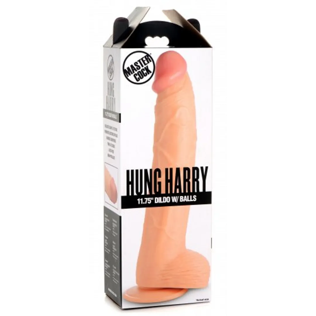 Hung Harry - Dildo met Ballen - 12 / 30 cm