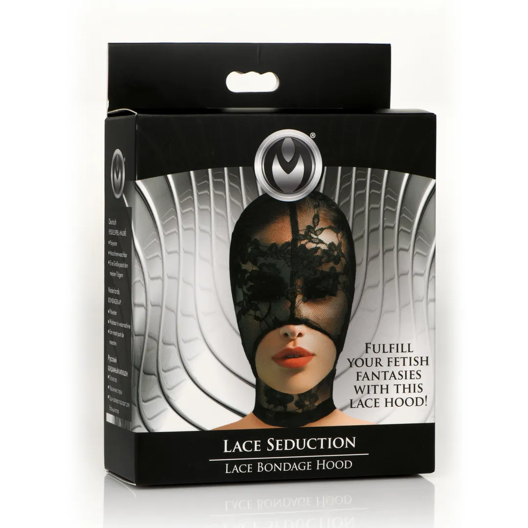 Lace Seduction - Kanten Bondage Masker