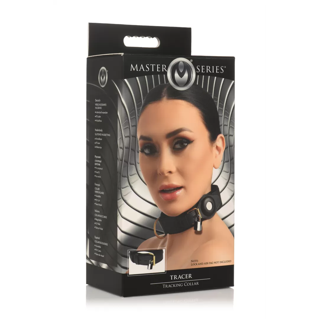 Tracer - Tracking Collar - Zwart