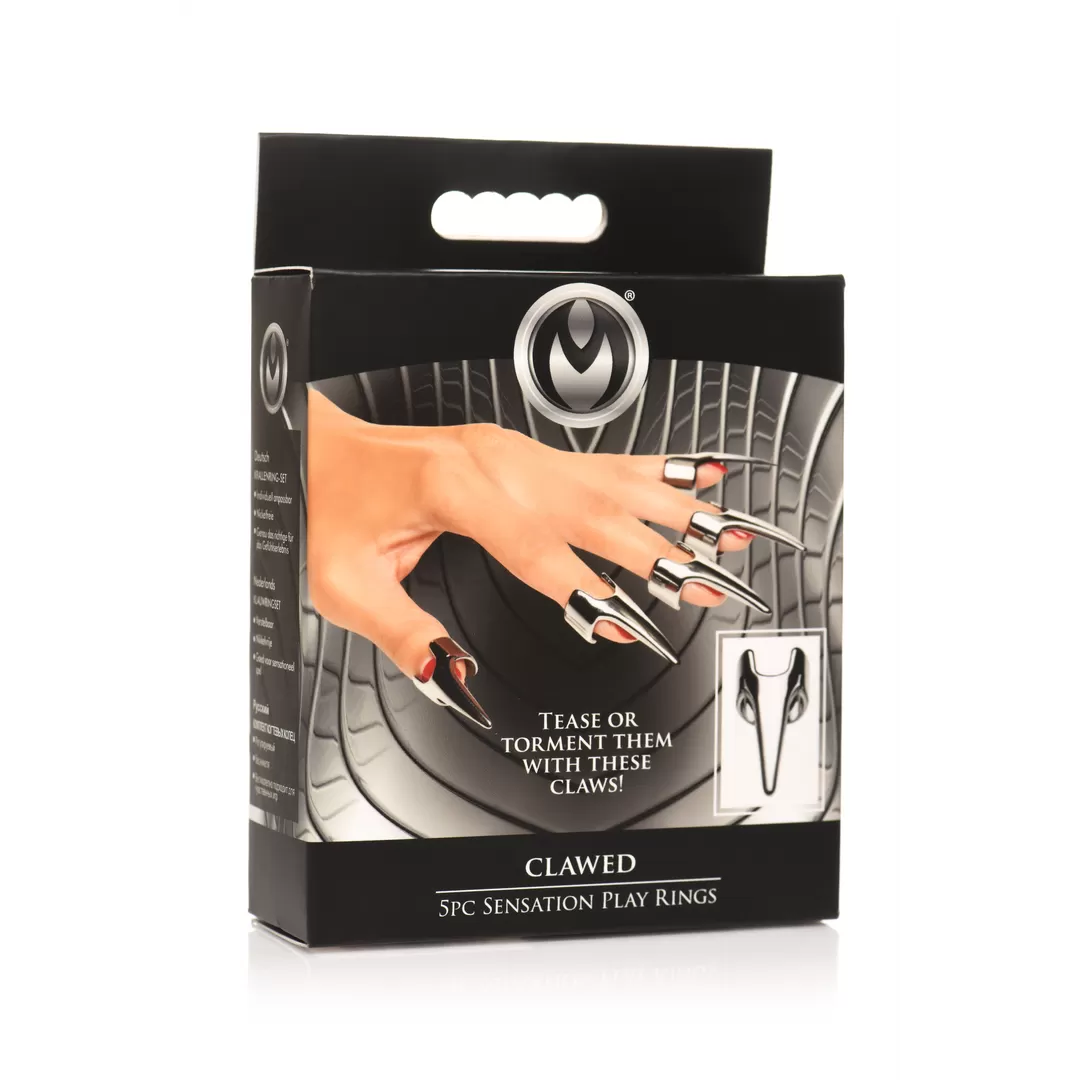 Clawed - Sensation Play Ringen - 5 Stuks
