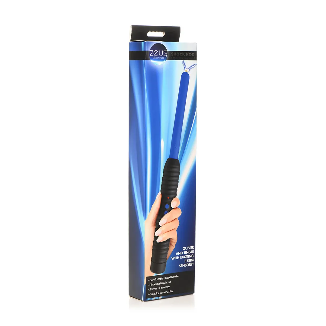 Shock Rod - E-Stim Zapping Wand - Blauw