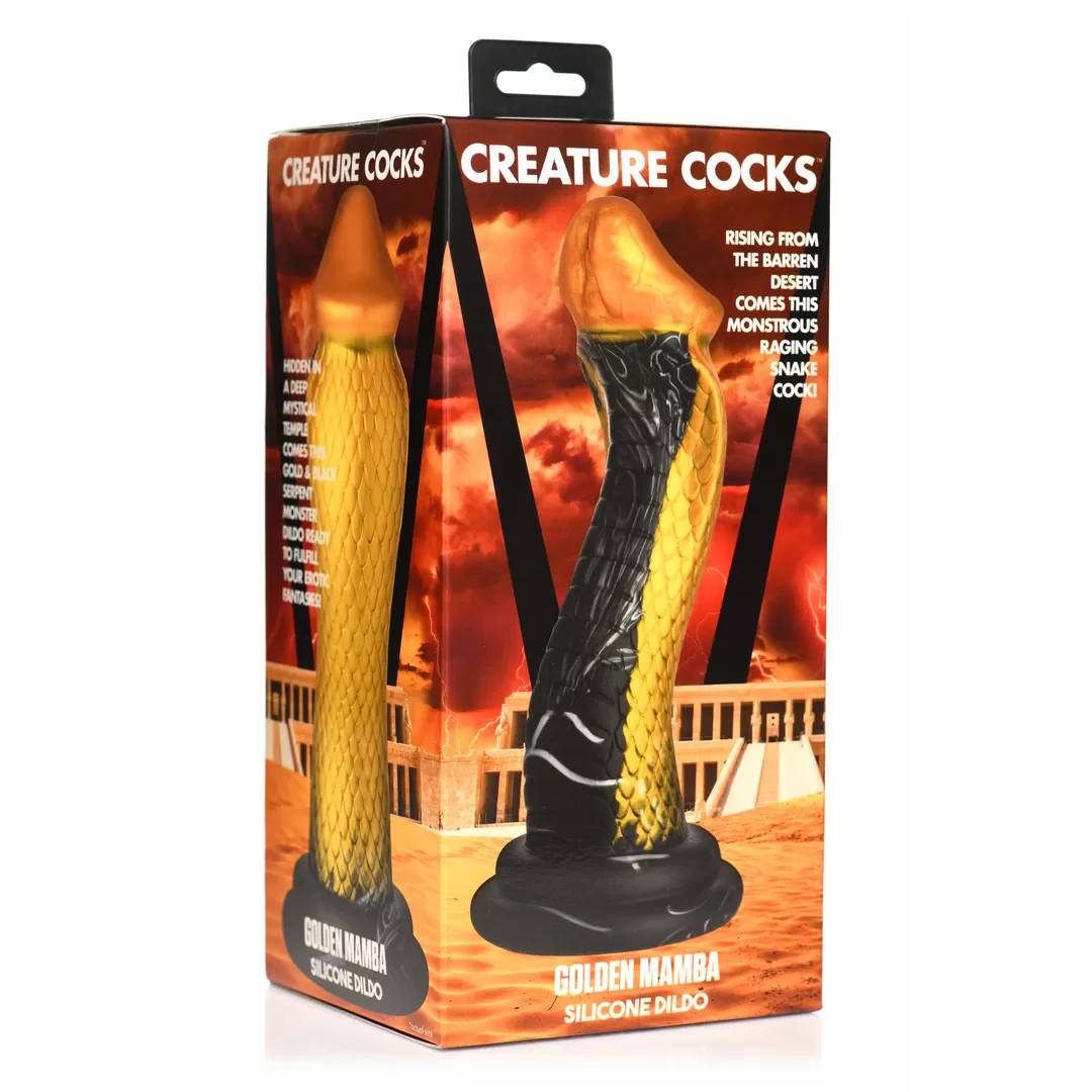 Gouden Slang - Siliconen Dildo