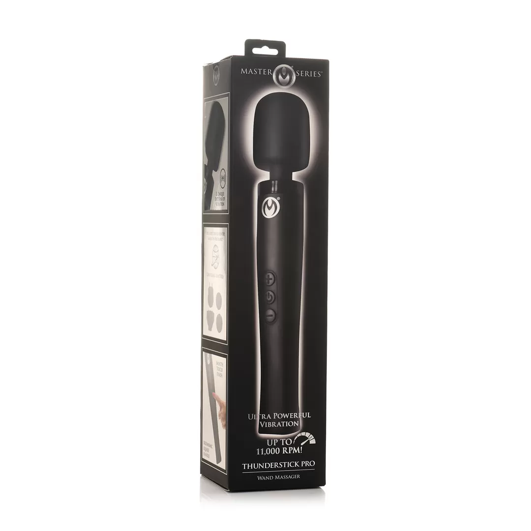 Thunderstick Pro - Wand Massager - Zwart