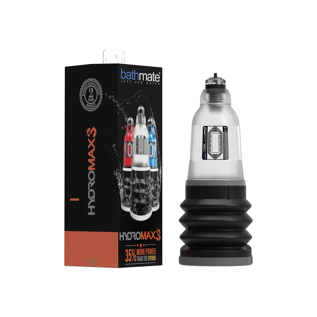HydroMax3 - Penis Pomp - Doorzichtig