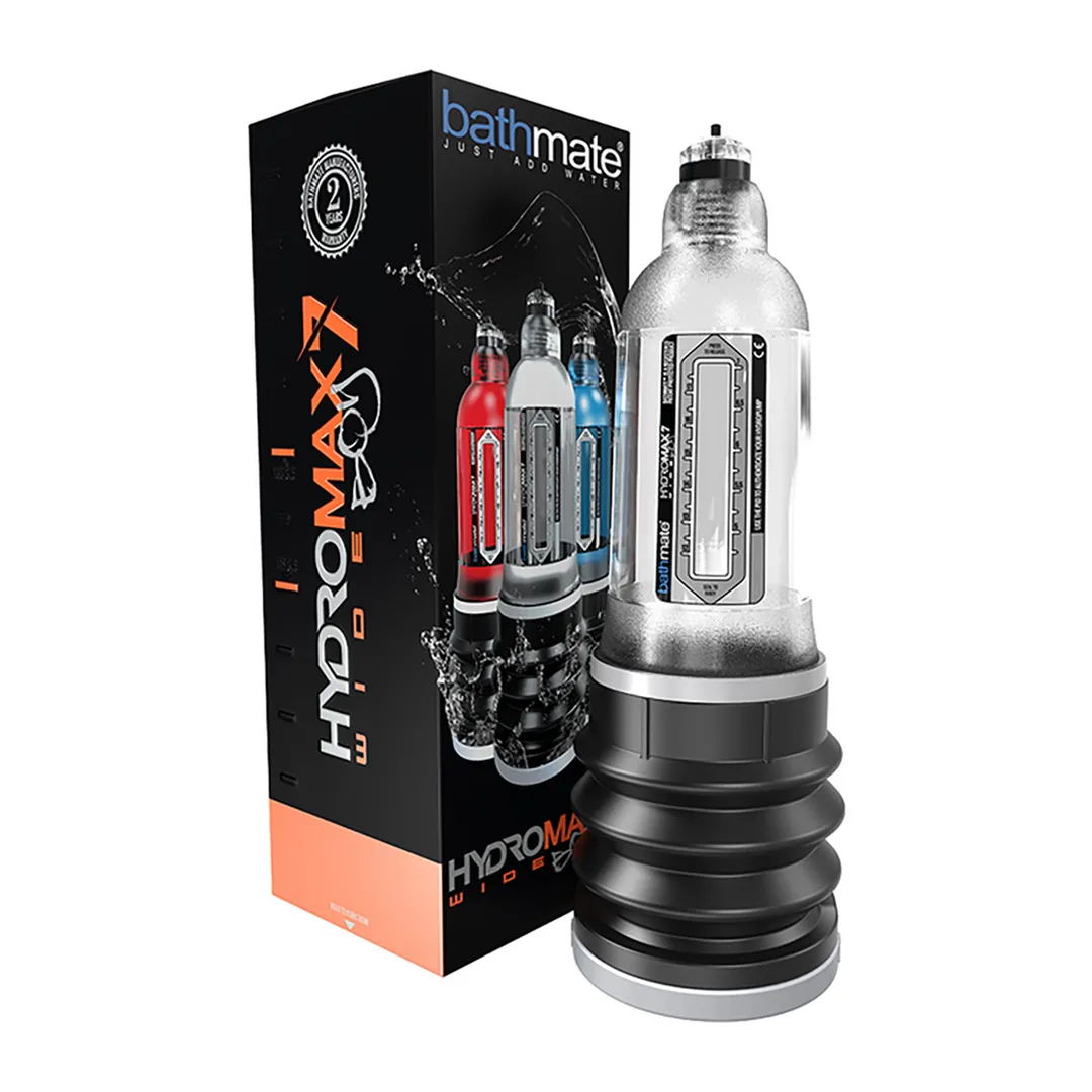 HydroMax7 Wide Boy - Penis Pomp - Doorzichtig