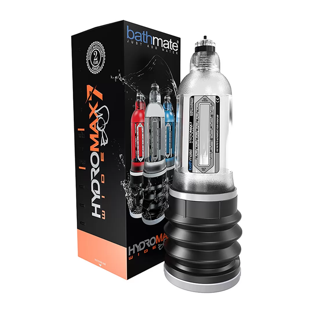 HydroMax7 Wide Boy - Penis Pomp - Doorzichtig