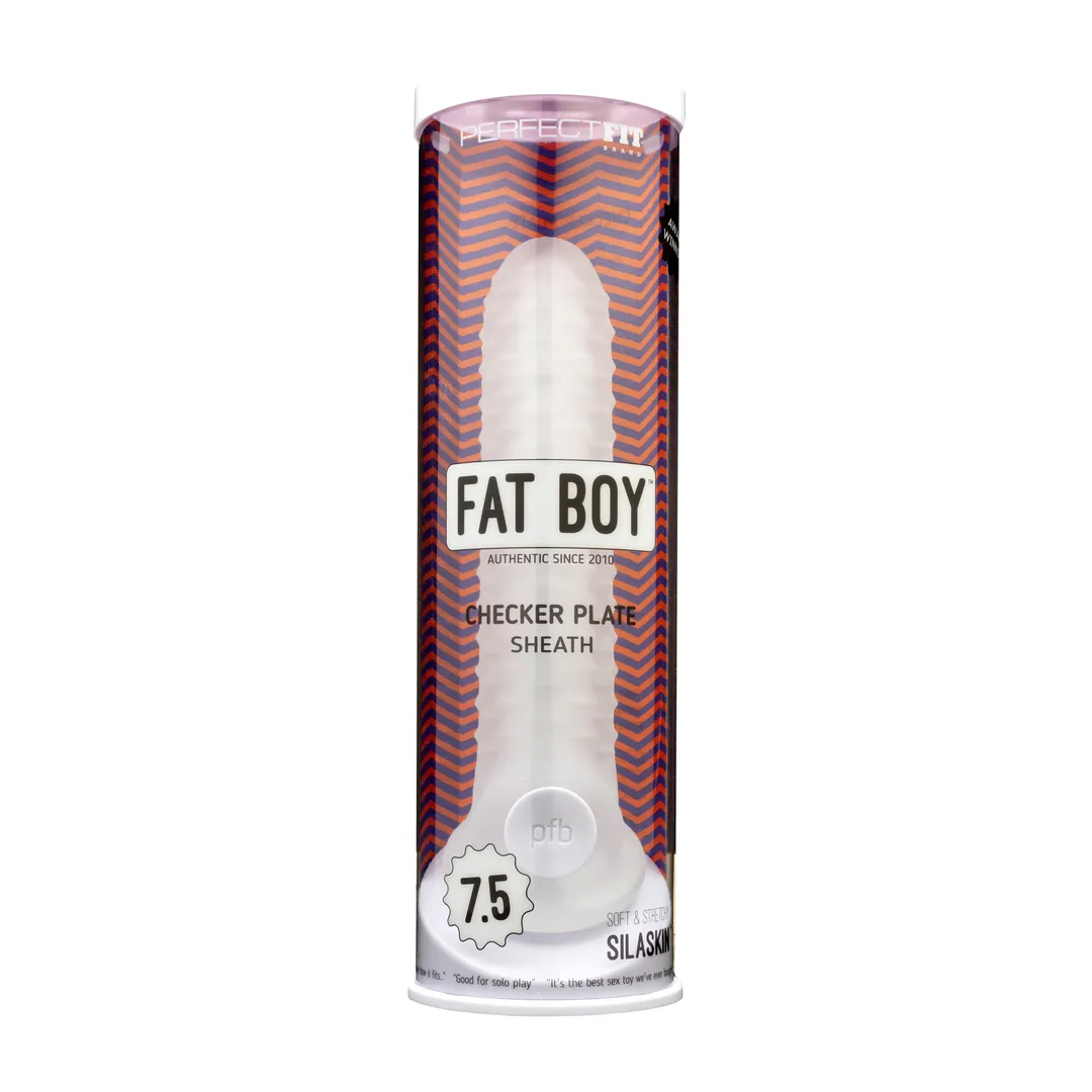 Fat Boy Checker Box Sheath - Dildo - 7 / 19 cm