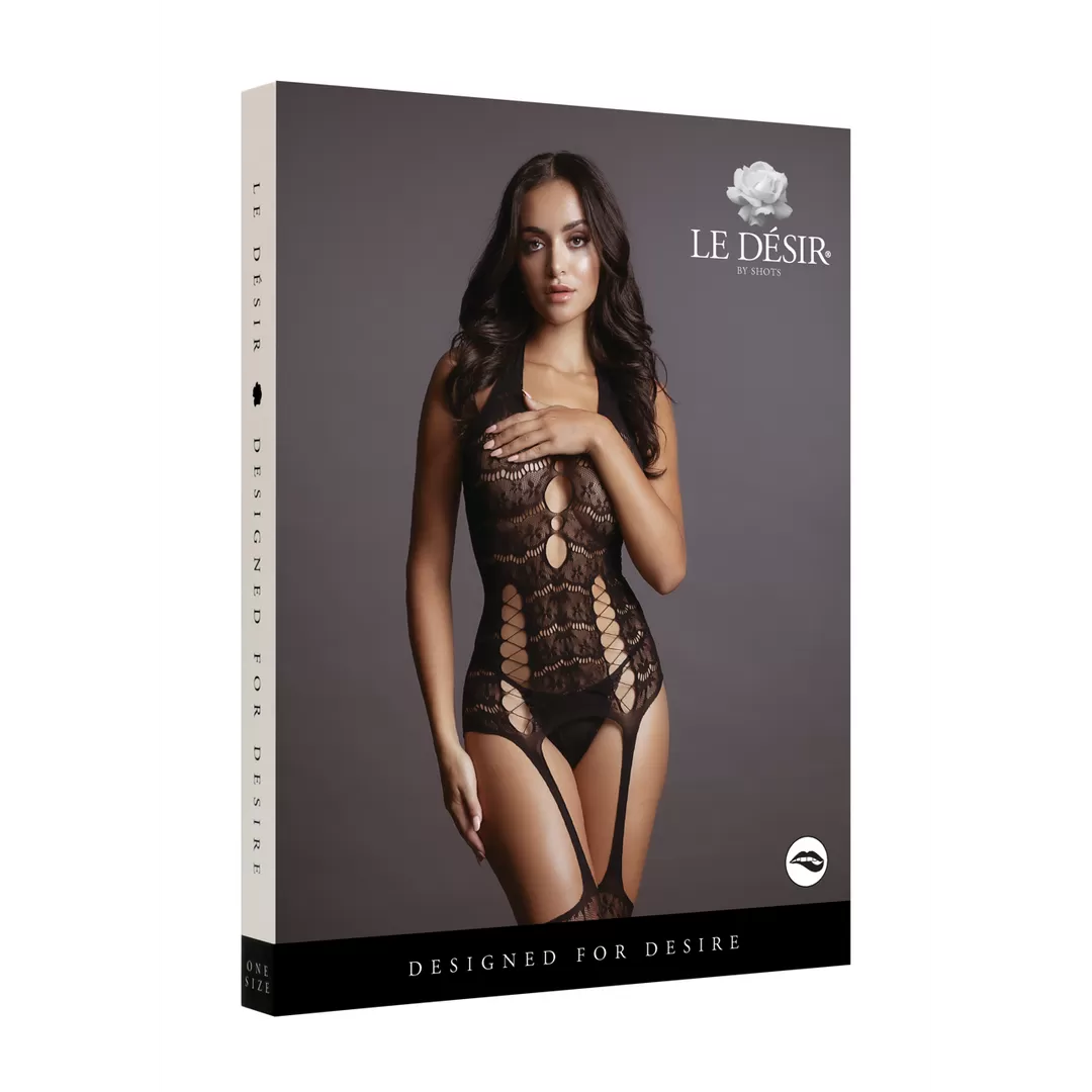 Kant Suspender Bodystocking - One Size