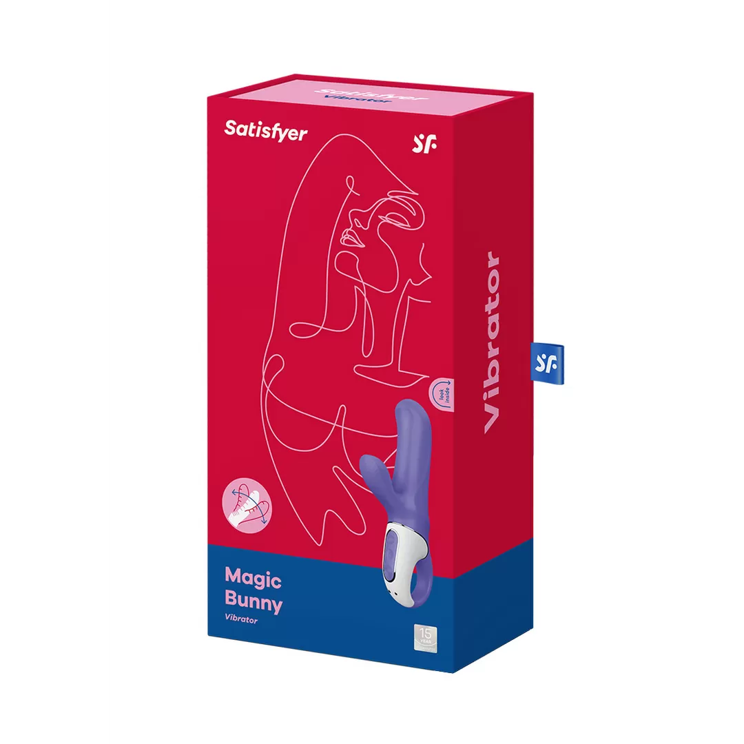 Magic Bunny - Rabbit Vibrator - Blauw