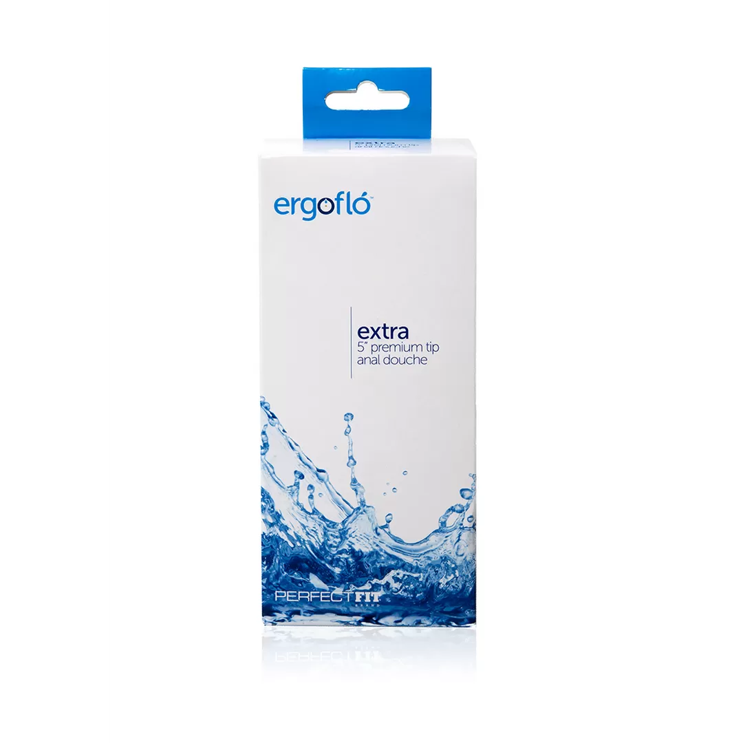 Ergoflo Extra - Anale Douche - Zwart