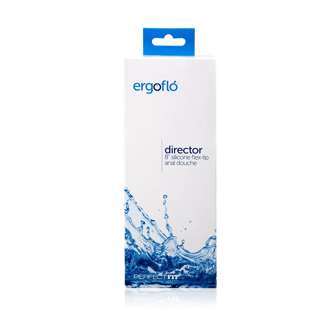 Ergoflo Director - Anale Douche - Zwart