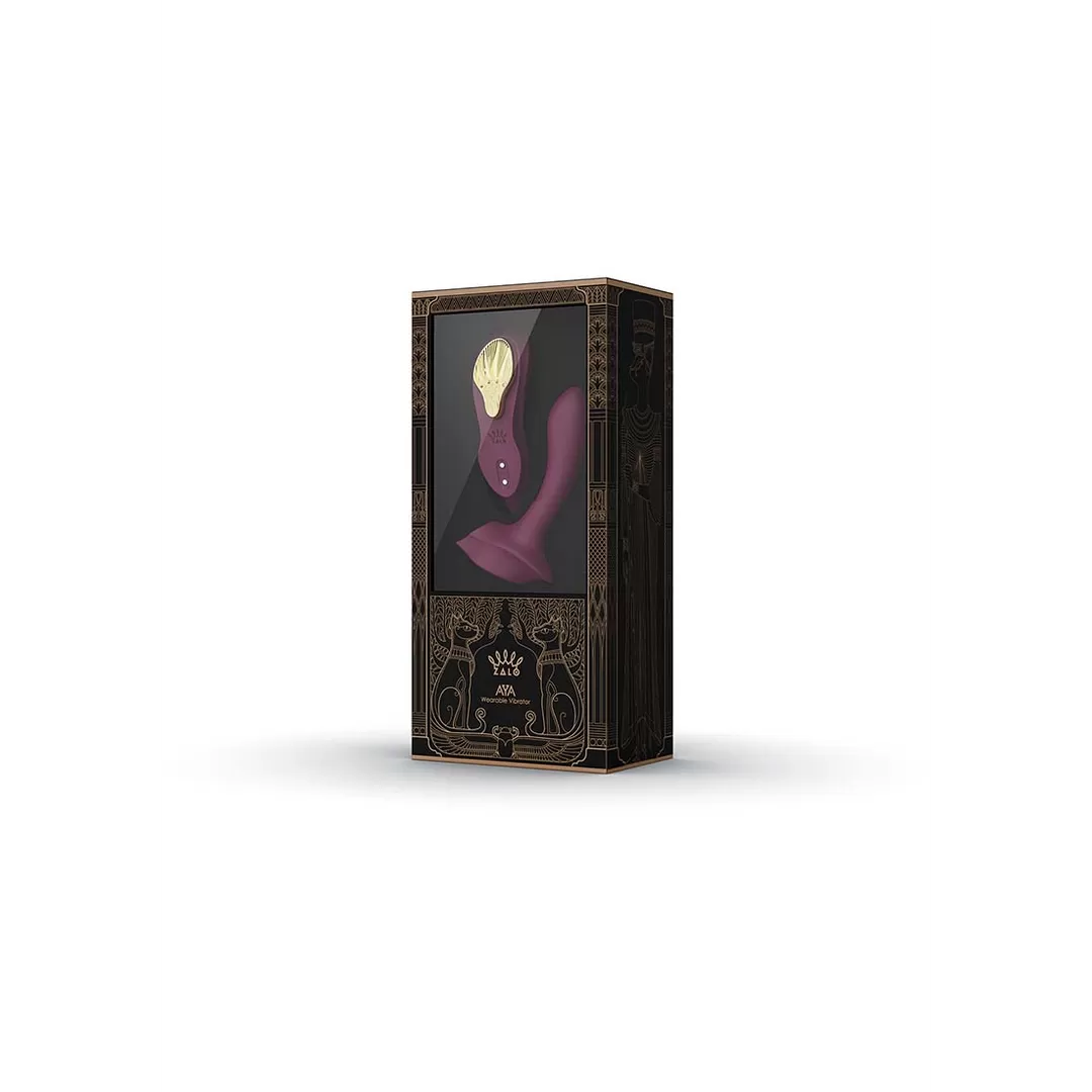 Aya - Draagbare Vibrator - Fluweel Paars