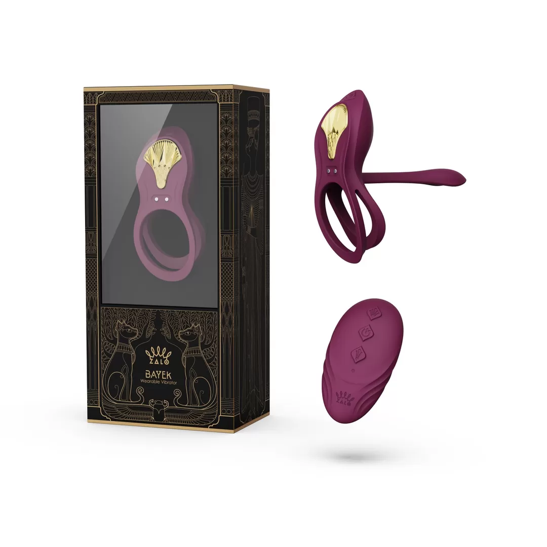 BAYEK - Draagbare Vibrator - Velvet Paars