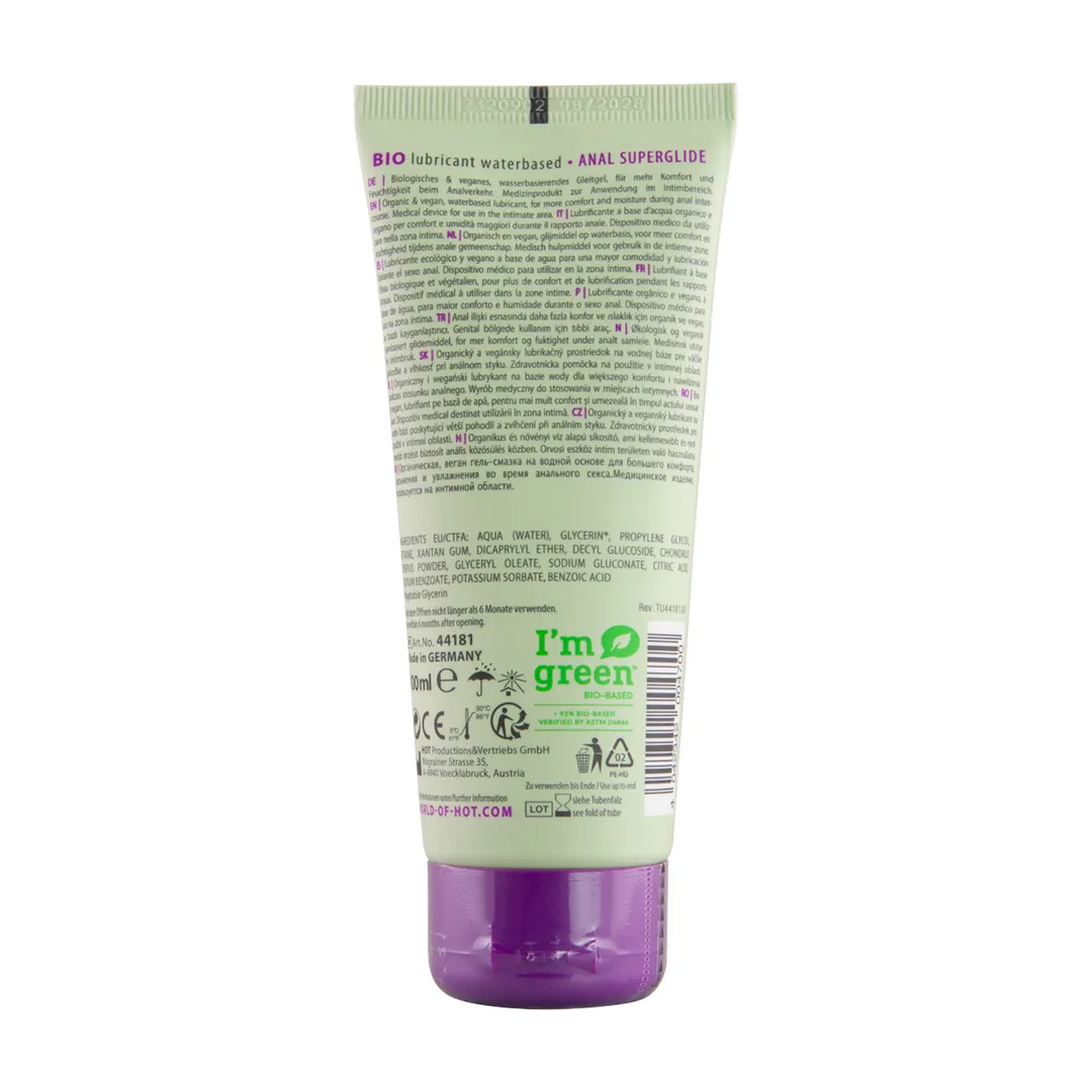 Superglide Anal - Waterbased Lubricant - 3 fl oz / 100 ml