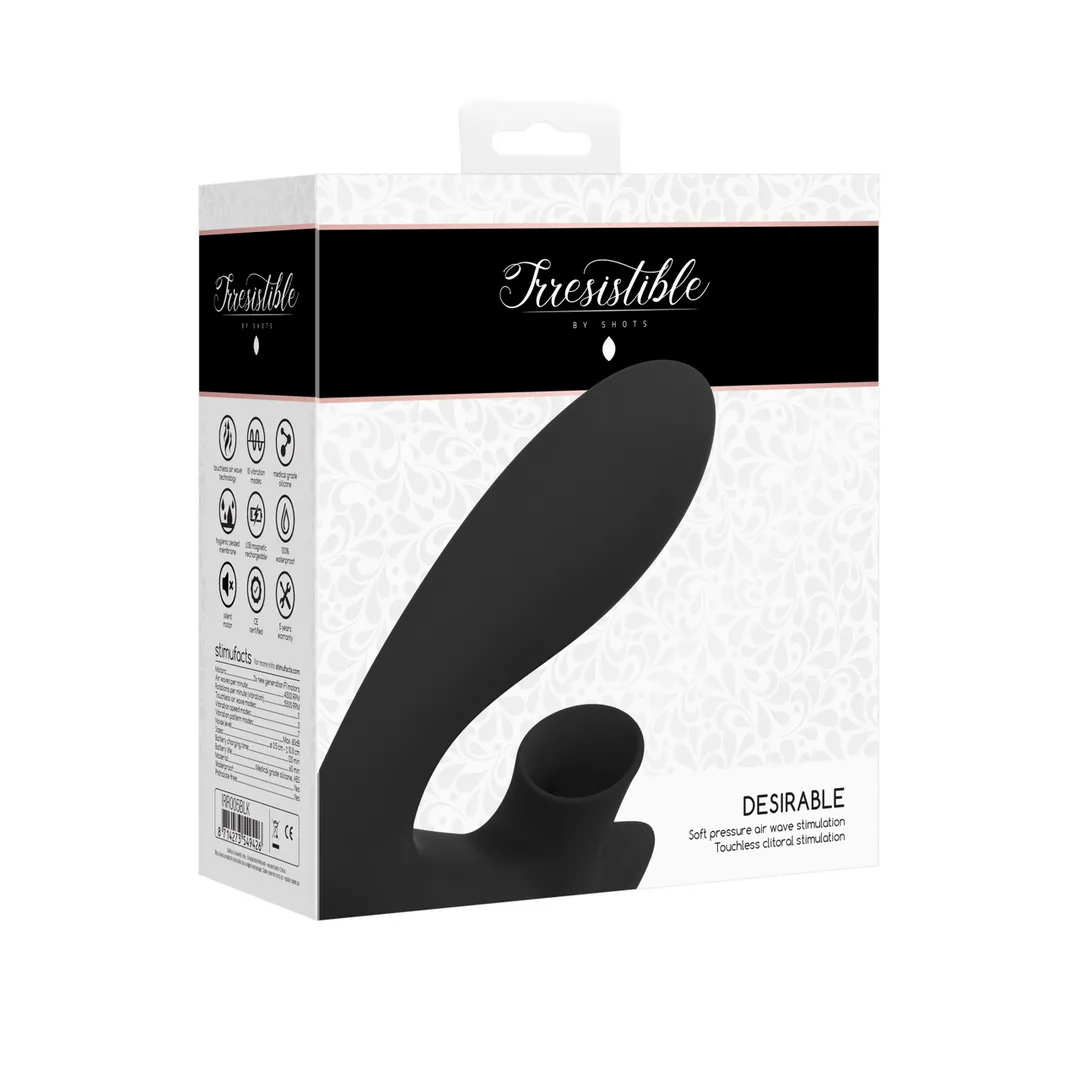 Gewenst - Buigbare Luchtpuls Vibrator