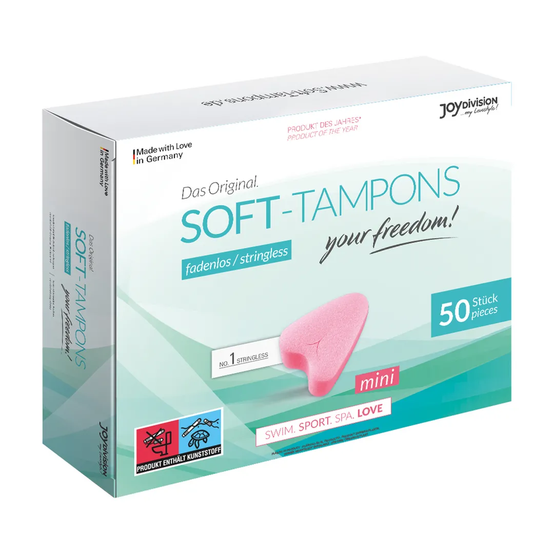 Zachte Tampons Mini - 50 Stuks