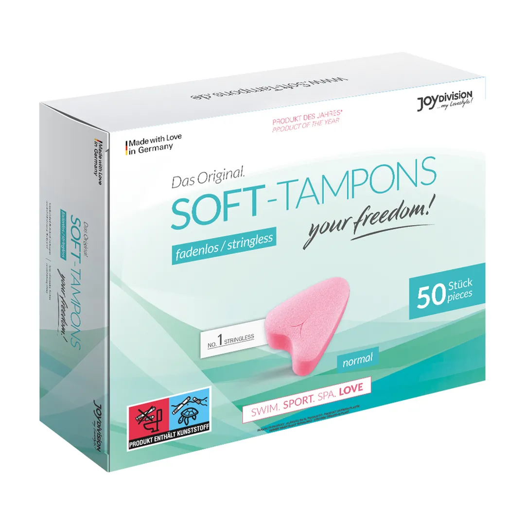 Zachte Tampons Normaal - 50 Stuks