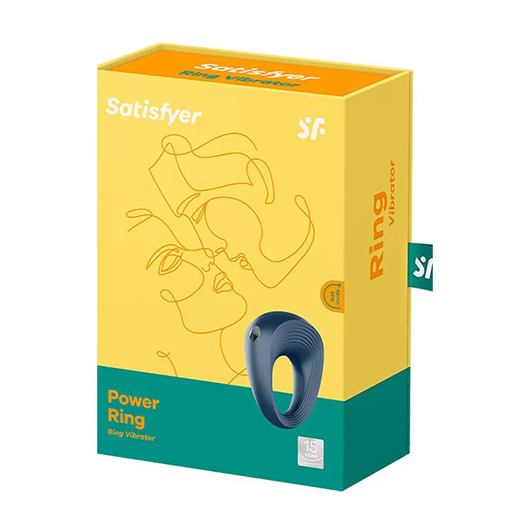 Power Ring - Vibrerende Cockring - Donkerblauw
